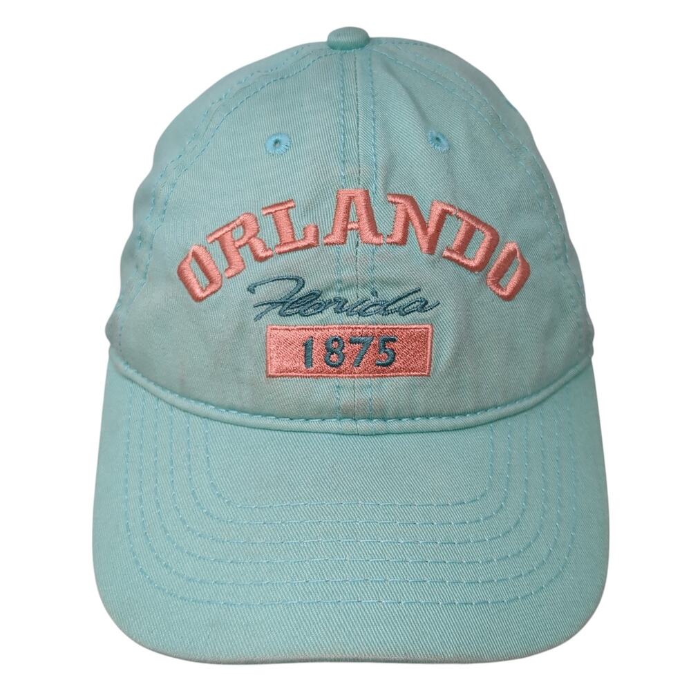 Orlando Florida 1875 Baseball Cap Blue OS Adjustable Embroidered Jacobson Hat